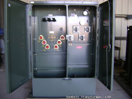 1500 kVA, 13800 Delta Pri., 480Y/277 Sec., Sunbelt, nuevo, (3)