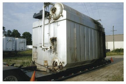 60000 lb/hr Nebraska NSES55, 250 lb/pulg², gas/combustóleo 2 a 6, 1988