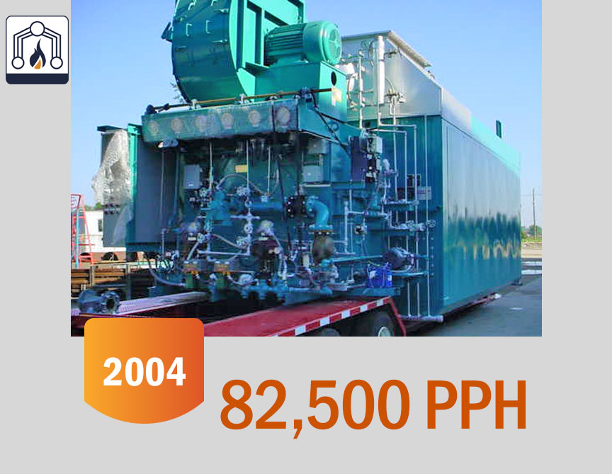 82500 lb/hr Nebraska O, 350 lb/pulg², gas/combustóleo 2, reacondicionadas garantía,(4)