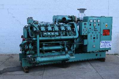 485/536 kW Fairbanks-Morse 500T-12V, 149 horas, 277/480 V, serie 88286FM,#58852